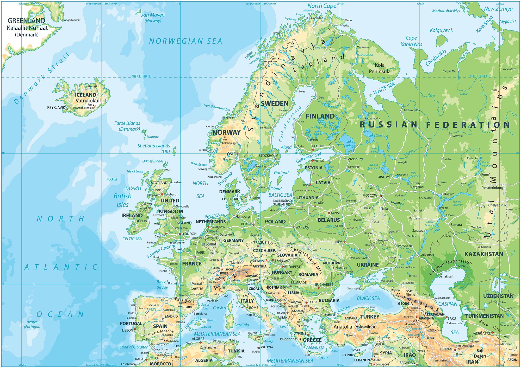 Vista de Europa